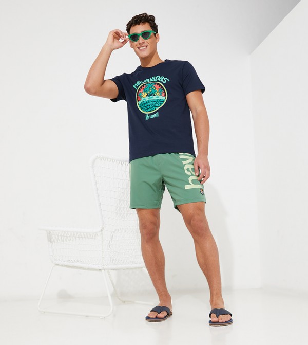 Havaianas HAVAIANAS - Blue Casual T-Shirts