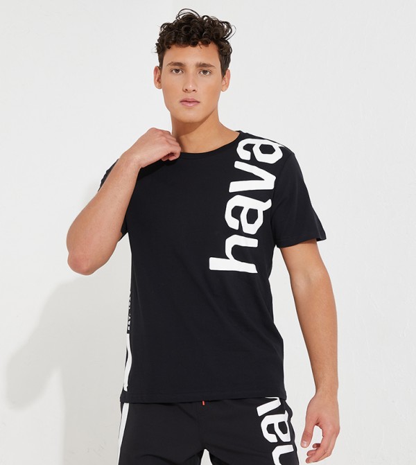 Havaianas HAVAIANAS - Black Casual T-Shirts