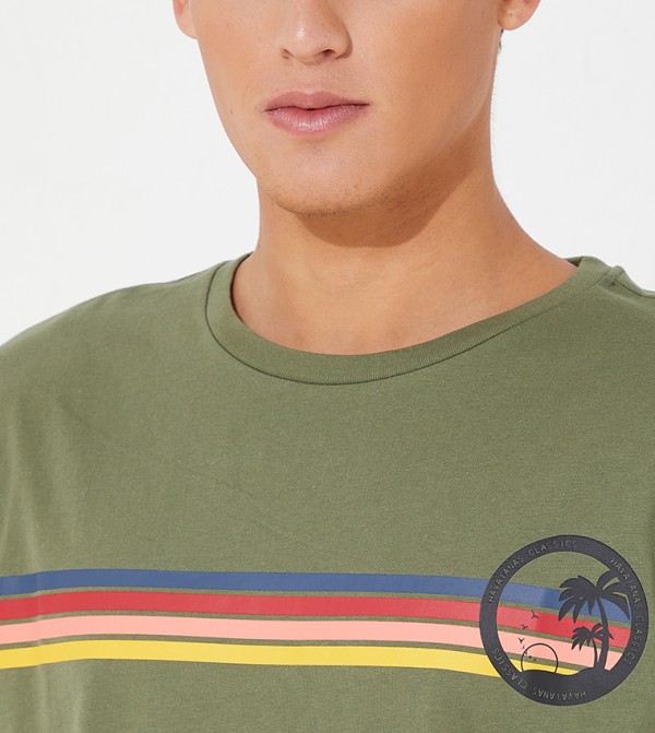 Havaianas HAVAIANAS - Green Casual T-Shirts