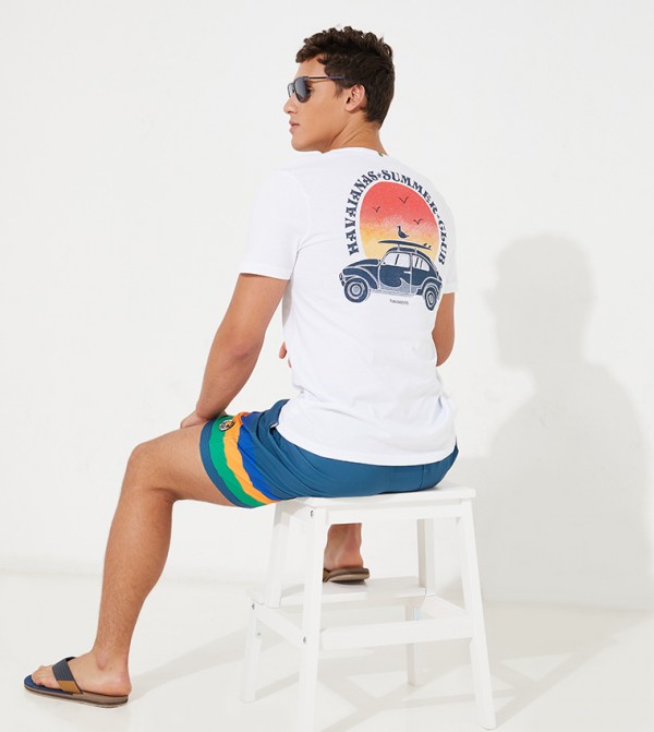 Havaianas HAVAIANAS - White Casual T-Shirts