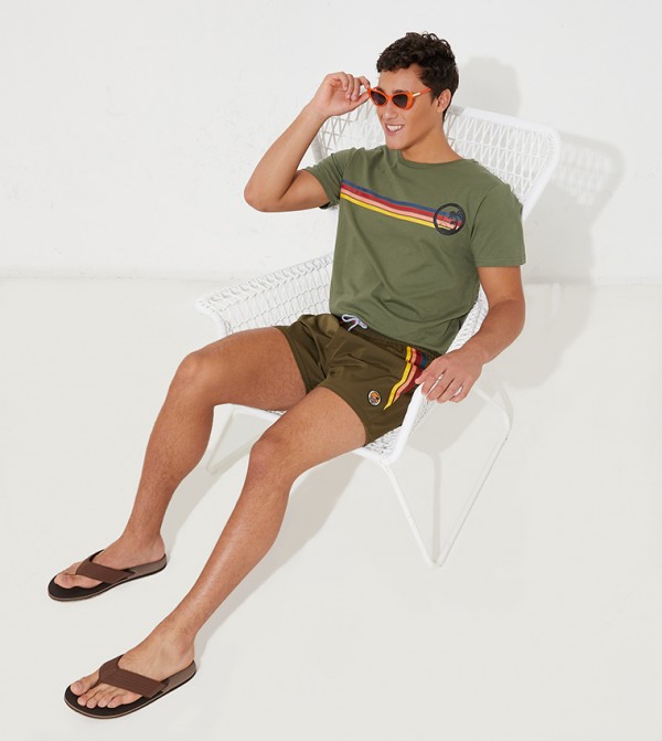 Havaianas  Swimwear - Green Beach Shorts