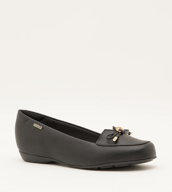 Modare  - Black Casual Slip-ons