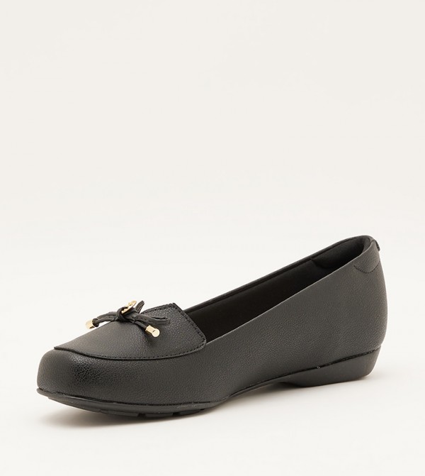 Modare  - Black Casual Slip-ons
