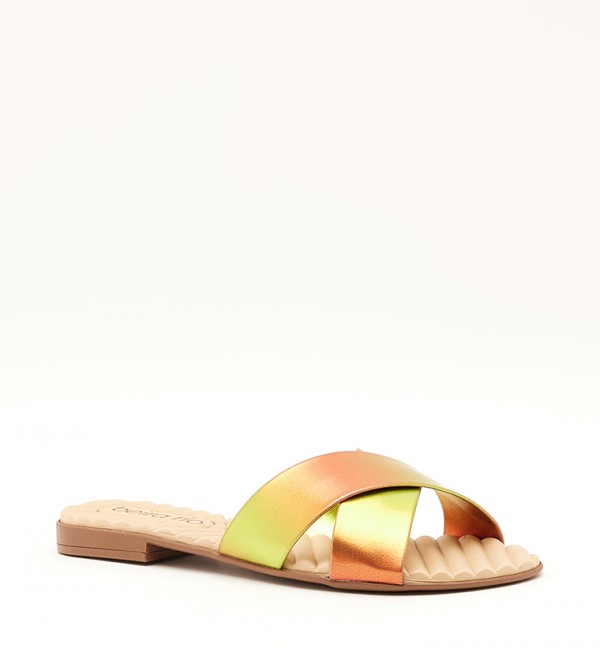 Beira Rio Beira Rio - Green Flat Sandals