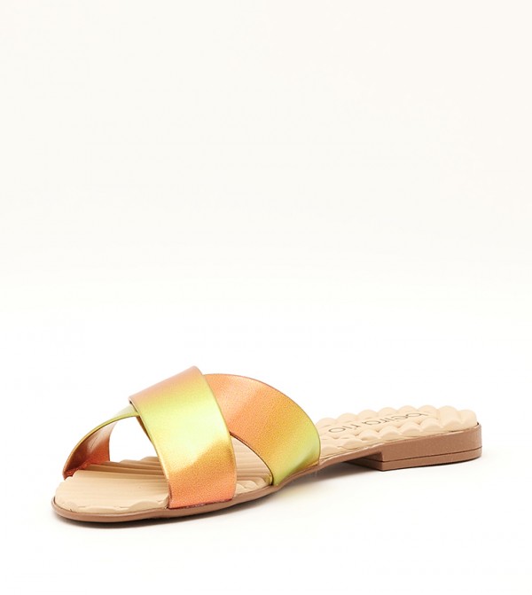 Beira Rio Beira Rio - Green Flat Sandals