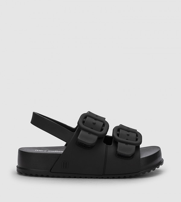 MINI MELISSA  - Black Casual Sandals