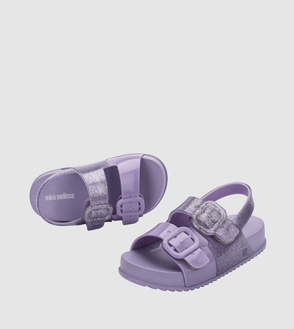 MINI MELISSA  - Purple Casual Sandals