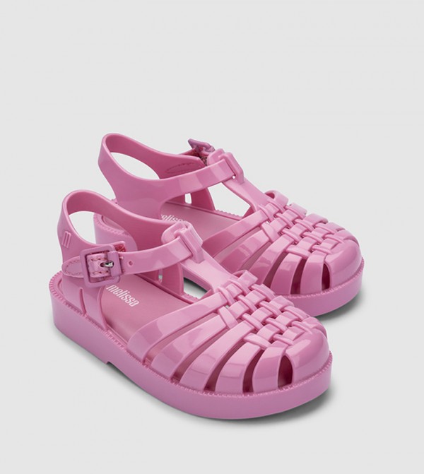 MINI MELISSA  - Pink Casual Sandals