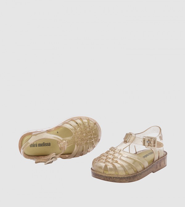 MINI MELISSA  - Beige Casual Sandals