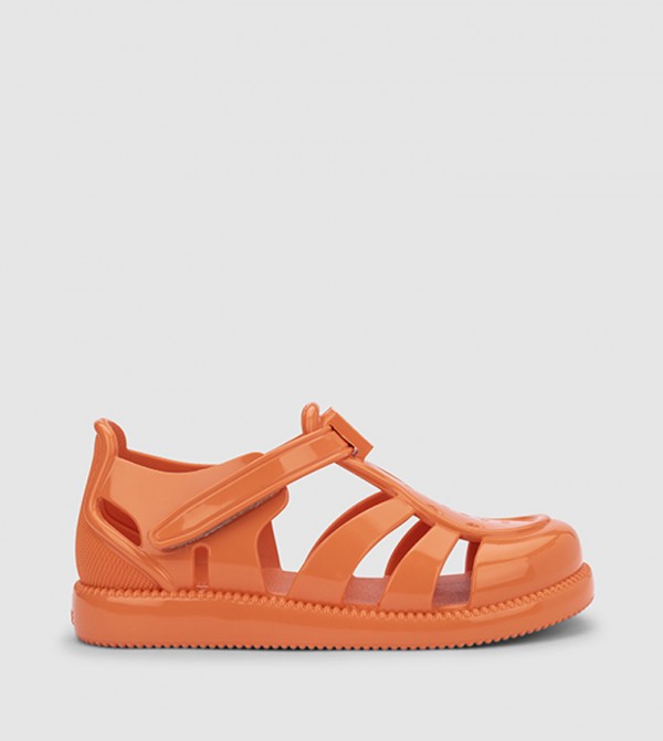MINI MELISSA  - Orange Casual Sandals