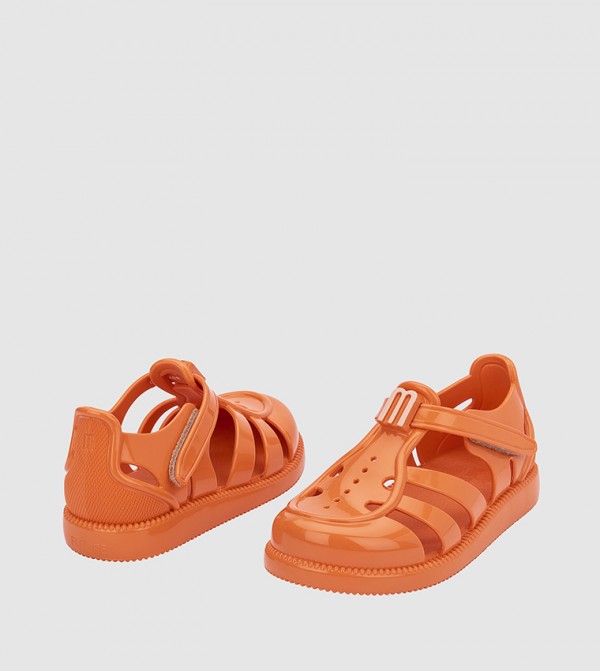 MINI MELISSA  - Orange Casual Sandals