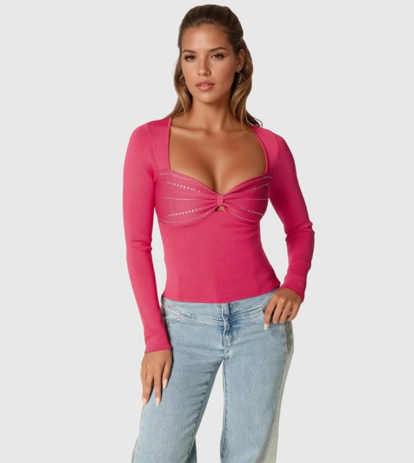 بيبي بيبي - وردي Casual Tops