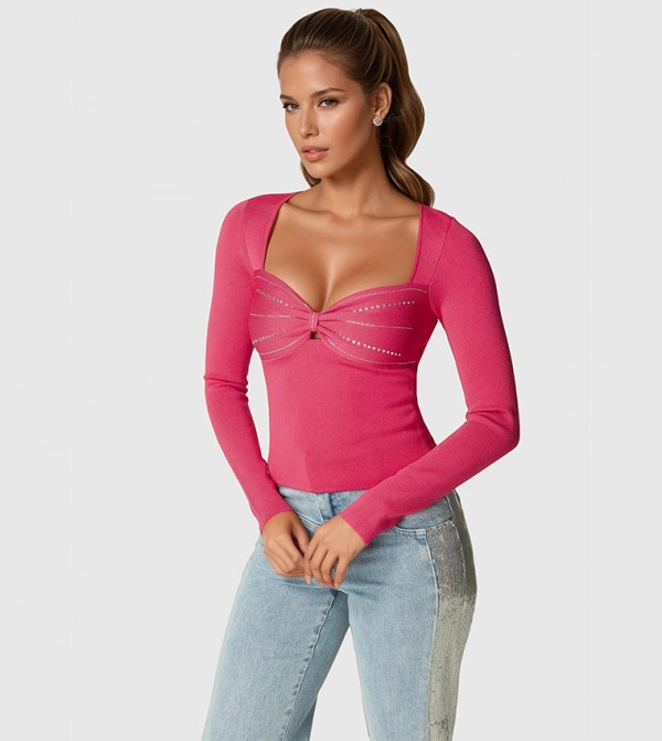 بيبي بيبي - وردي Casual Tops