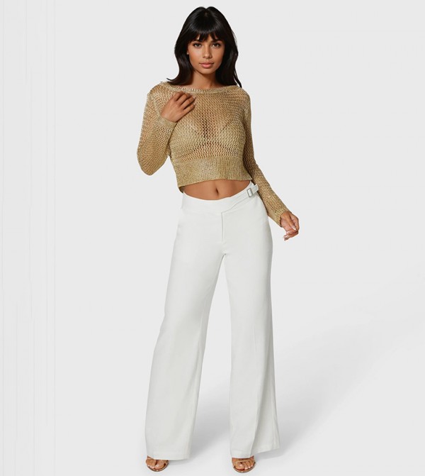 Bebe Bebe - White Casual Pants
