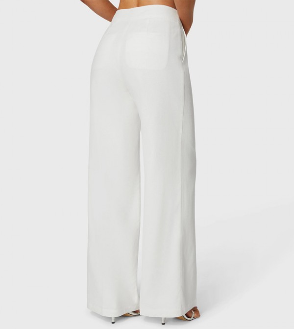 Bebe Bebe - White Casual Pants