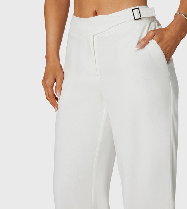Bebe Bebe - White Casual Pants