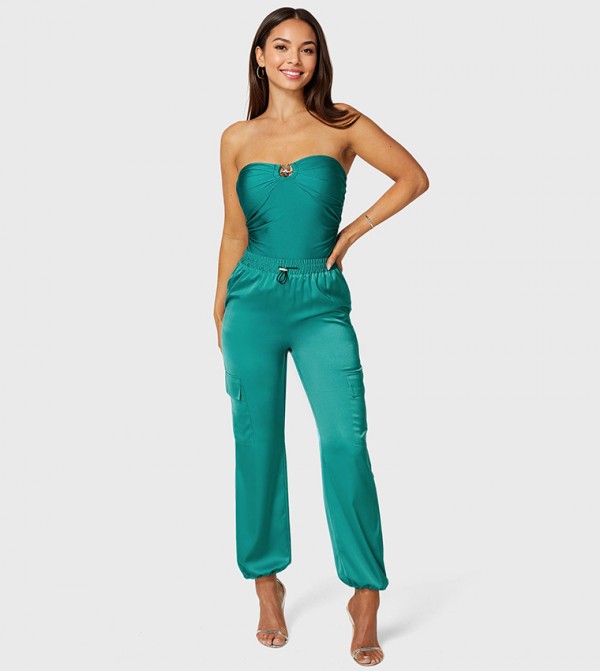 بيبي بيبي - أزرق مخضر  بنطال كاجوال