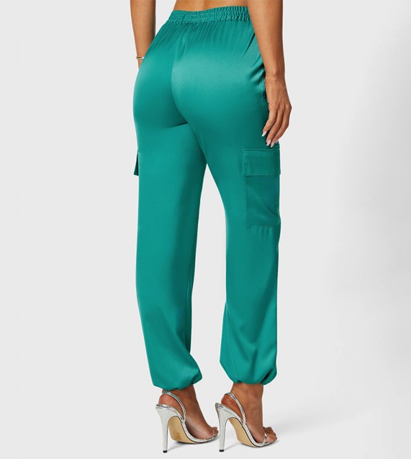 بيبي بيبي - أزرق مخضر  بنطال كاجوال