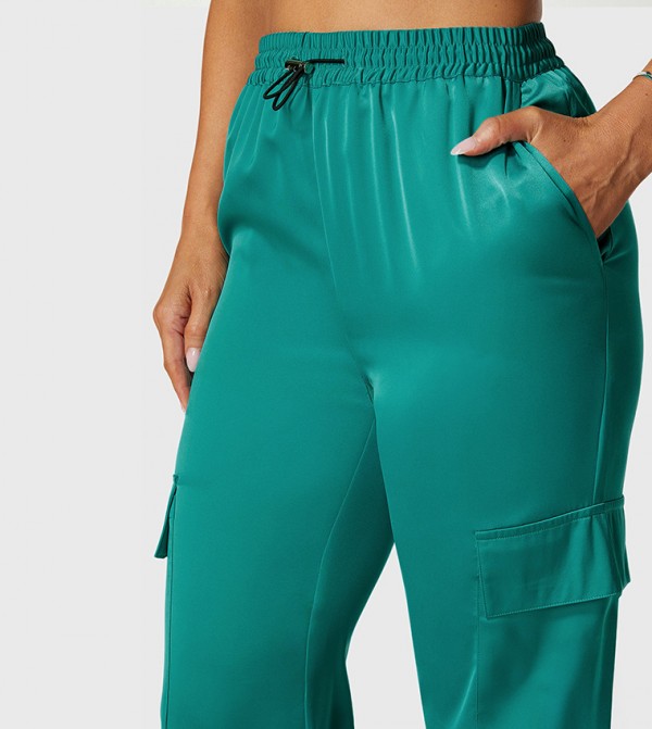 بيبي بيبي - أزرق مخضر  بنطال كاجوال