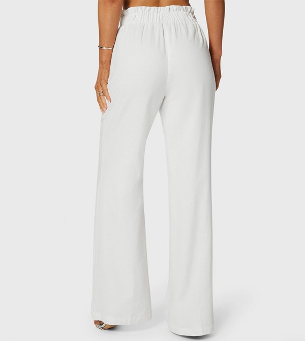 Bebe Bebe - White Casual Pants
