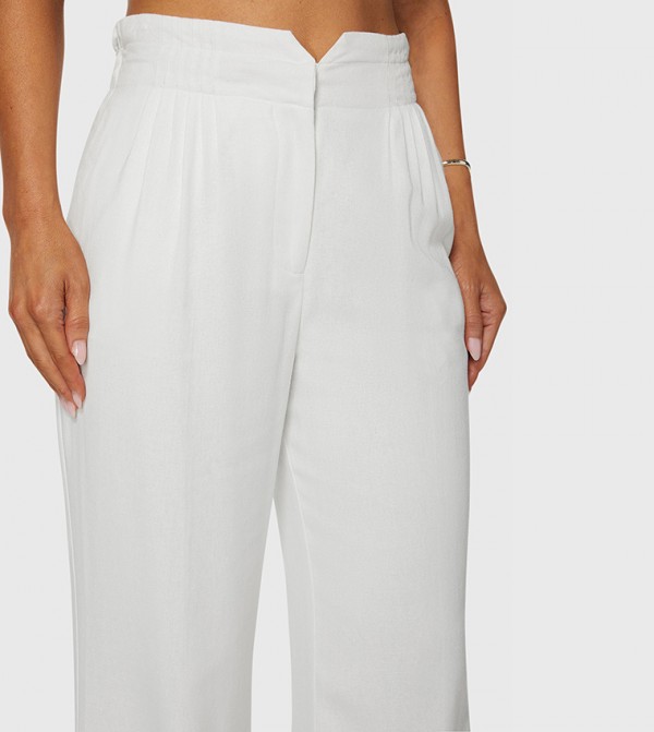 Bebe Bebe - White Casual Pants