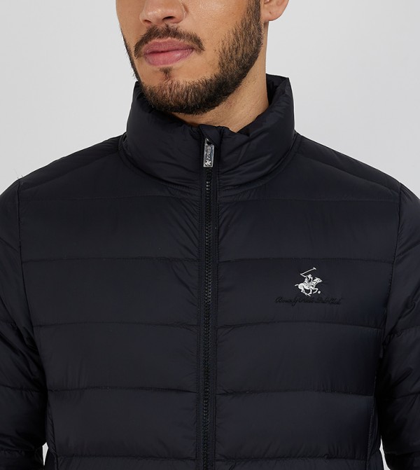 Beverly Hills Polo Club  Puffer Jackets - Black Puffer Jacket