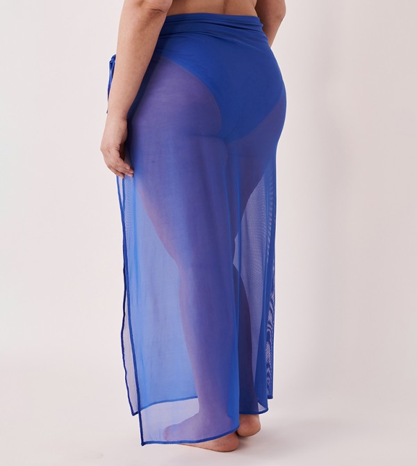 La Vie en Rose La Vie en Rose - Blue Pareo Skirt