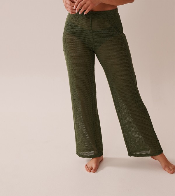 La Vie en Rose  Swimwear - Green Bikini Bottoms