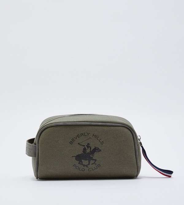 Beverly Hills Polo Club  - Green Toiletry bag