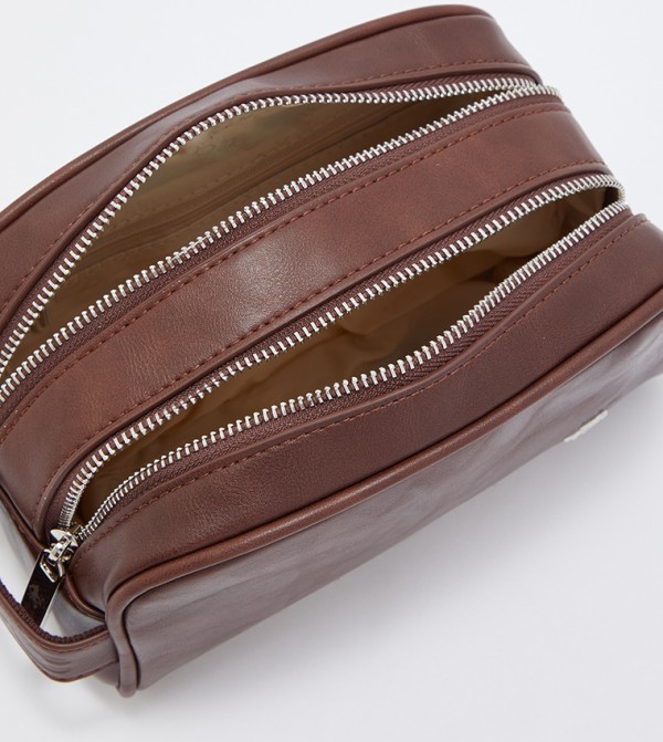 Beverly Hills Polo Club  Accessories - Brown Toiletry bag