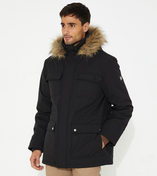 Beverly Hills Polo Club  Parka jacket - Black Parka jacket