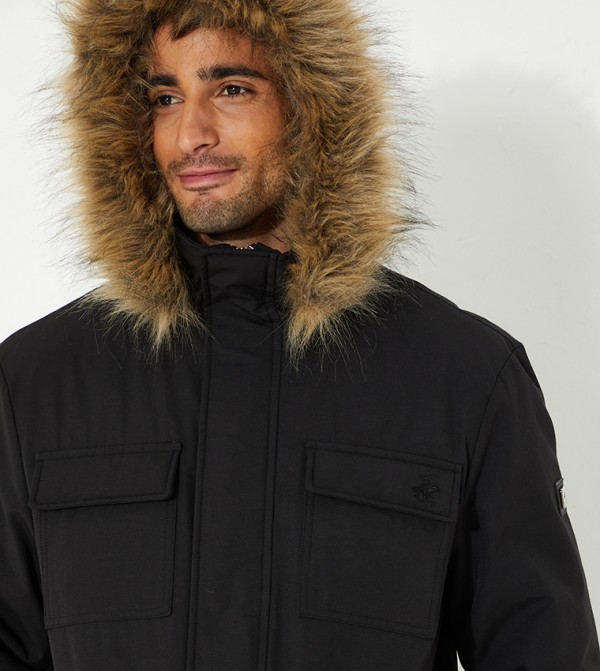 Beverly Hills Polo Club  Parka jacket - Black Parka jacket