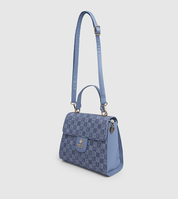 Beverly Hills Polo Club - Blue Handheld Bags