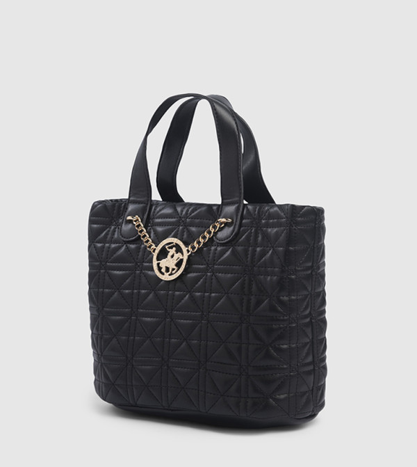 Beverly Hills Polo Club - Black Tote Bags