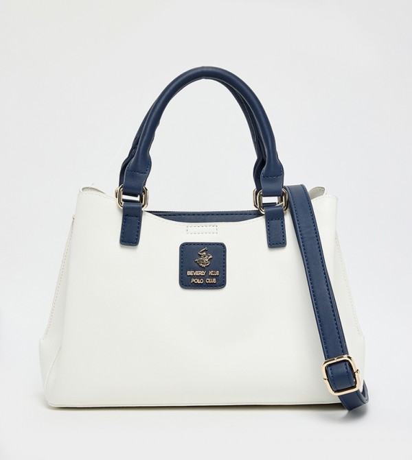 بيفرلي هيلز بولو كلوب  - أبيض Satchel Bags