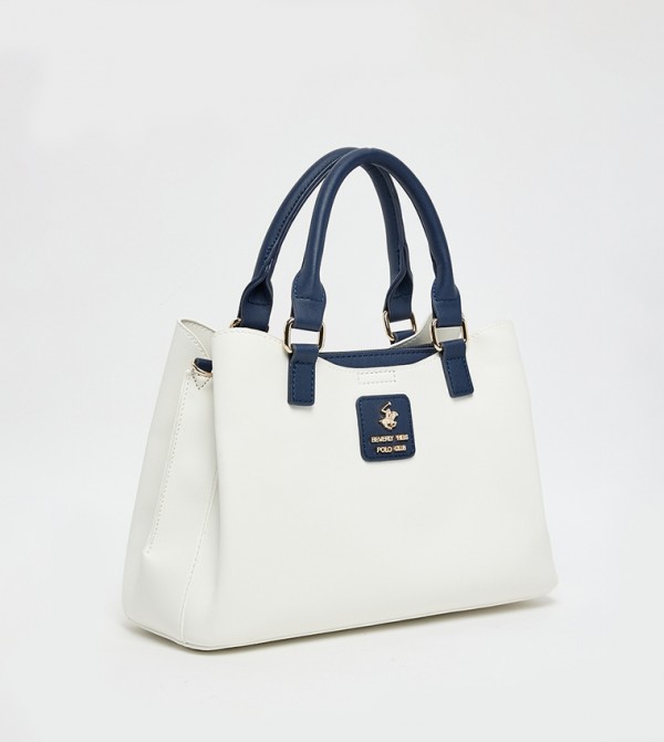 بيفرلي هيلز بولو كلوب  - أبيض Satchel Bags
