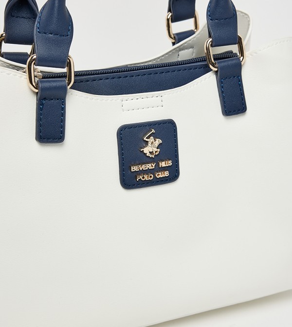 بيفرلي هيلز بولو كلوب  - أبيض Satchel Bags