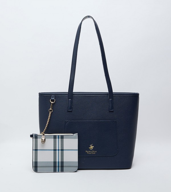 Beverly Hills Polo Club Beverly Hills Polo Club - NAVY BLUE Tote Bags