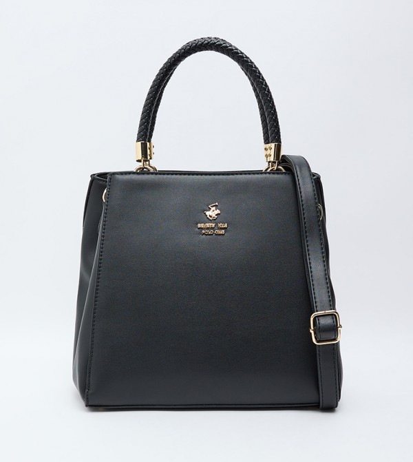 بيفرلي هيلز بولو كلوب  - أسود Satchel Bags