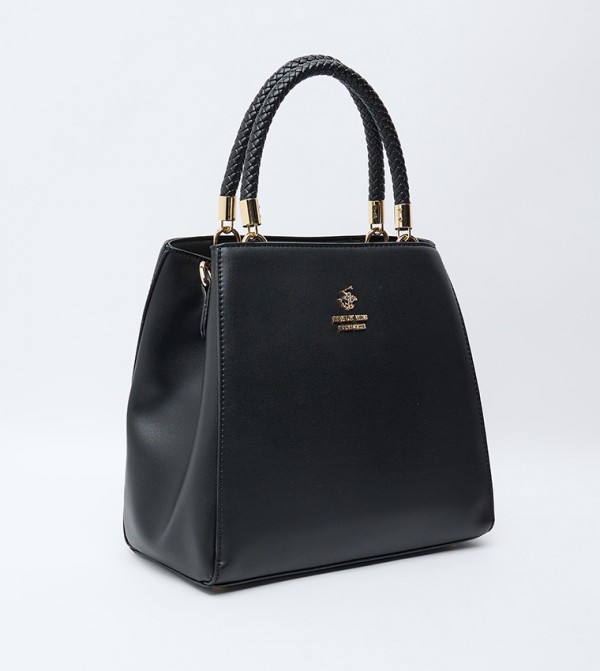 بيفرلي هيلز بولو كلوب  - أسود Satchel Bags