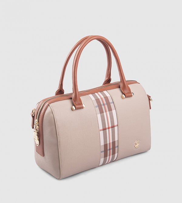 Beverly Hills Polo Club  - Beige Satchel Bags