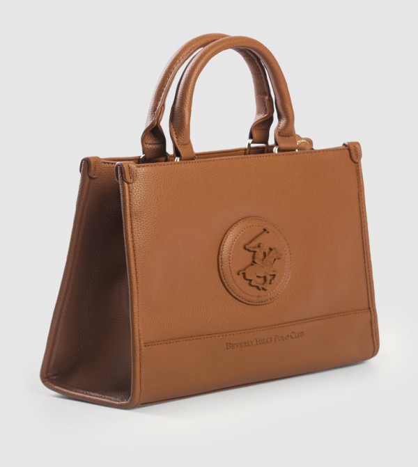 Beverly Hills Polo Club  Tote Bags - Brown Tote Bags
