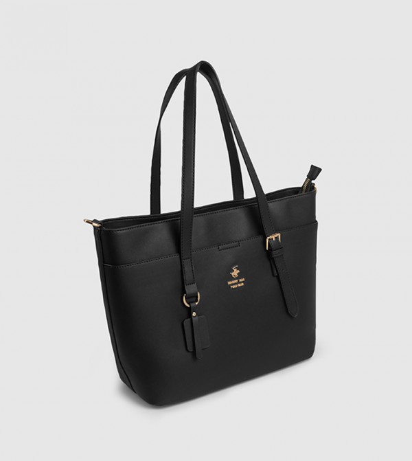Beverly Hills Polo Club  Handbags - Black Tote Bags
