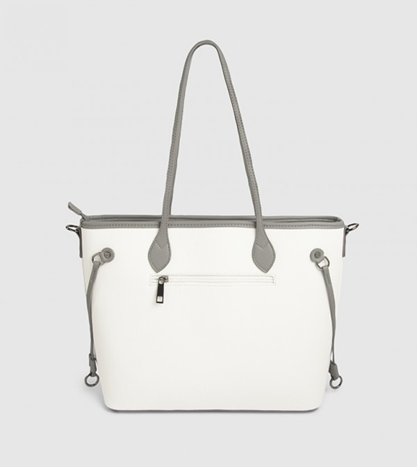 Beverly Hills Polo Club  Tote Bags - Off White Tote Bags