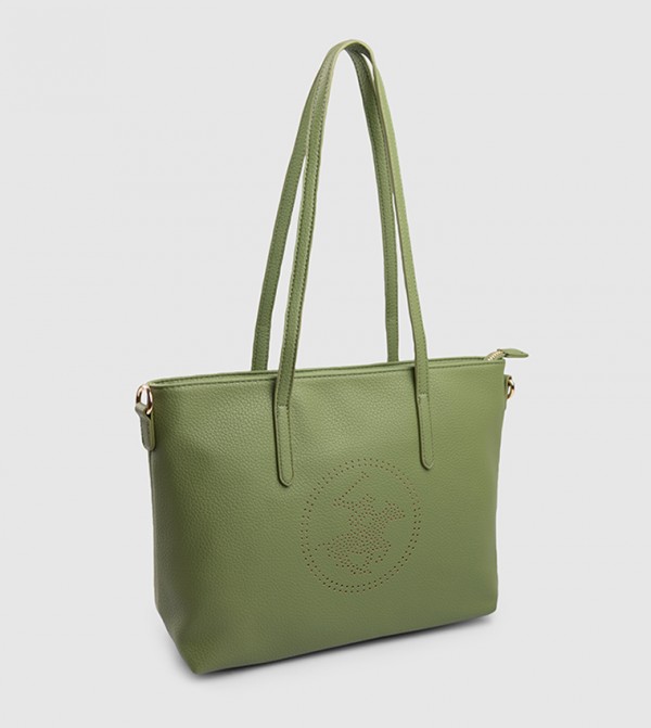 Beverly Hills Polo Club  Tote Bags - Green Tote Bags