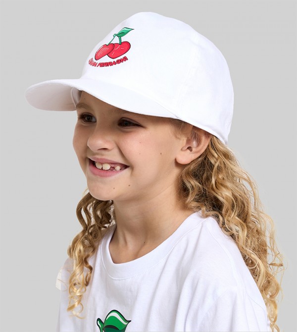 CHIARA FERRAGNI KIDS  - White Caps & Mittens