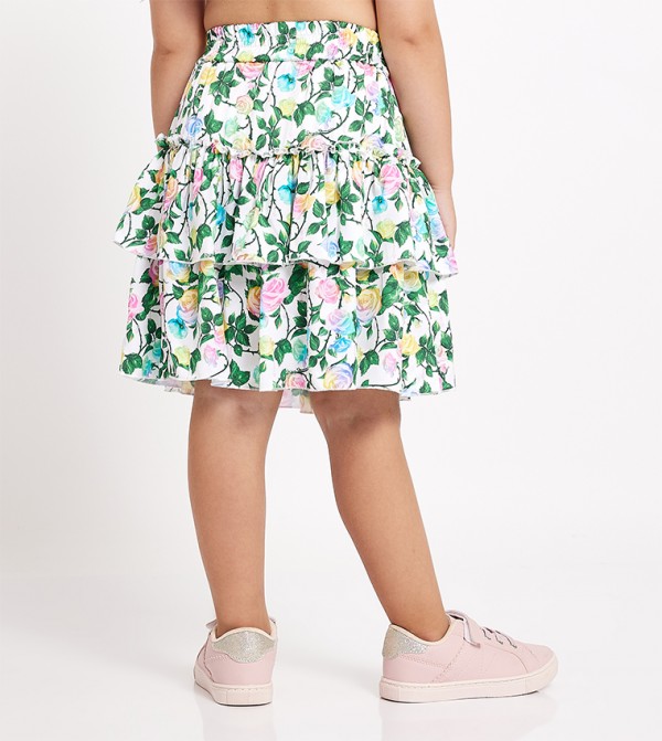 CHIARA FERRAGNI KIDS CHIARA FERRAGNI KIDS - White Skirts & Dividers
