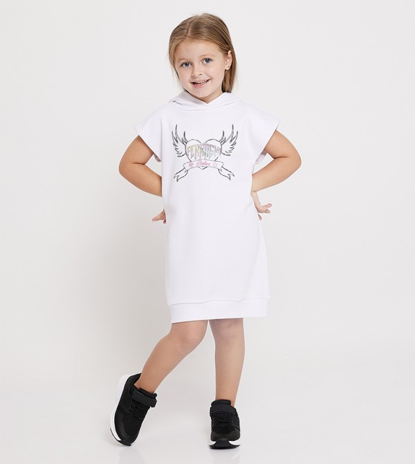 CHIARA FERRAGNI KIDS  - White Casual Dress