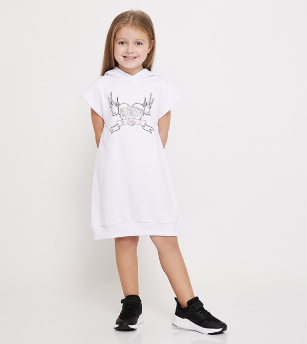 CHIARA FERRAGNI KIDS  - White Casual Dress