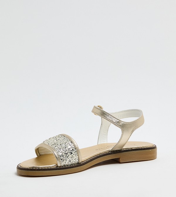 Tommy Hilfiger  Sandals - Grey Flat Sandals